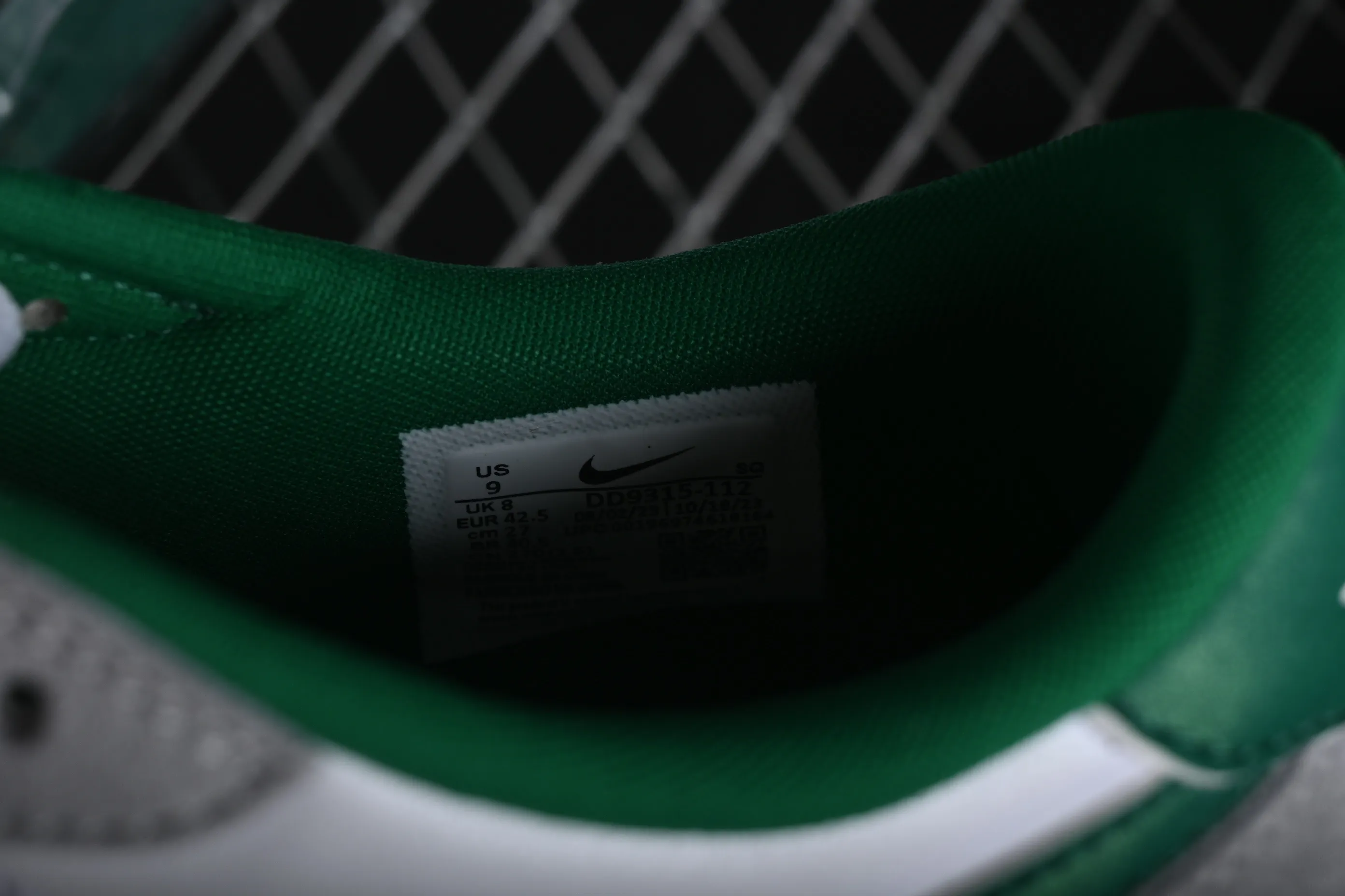 All categories Air Jordan Jordan series basketball shoes Air Jordan 1 Low G version pure original Air Jordan 1 Low Golf AJ1 Joe 1 new golf version gray white green color DD9315-112